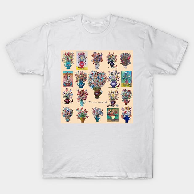 flowers T-Shirt by diegomanuel